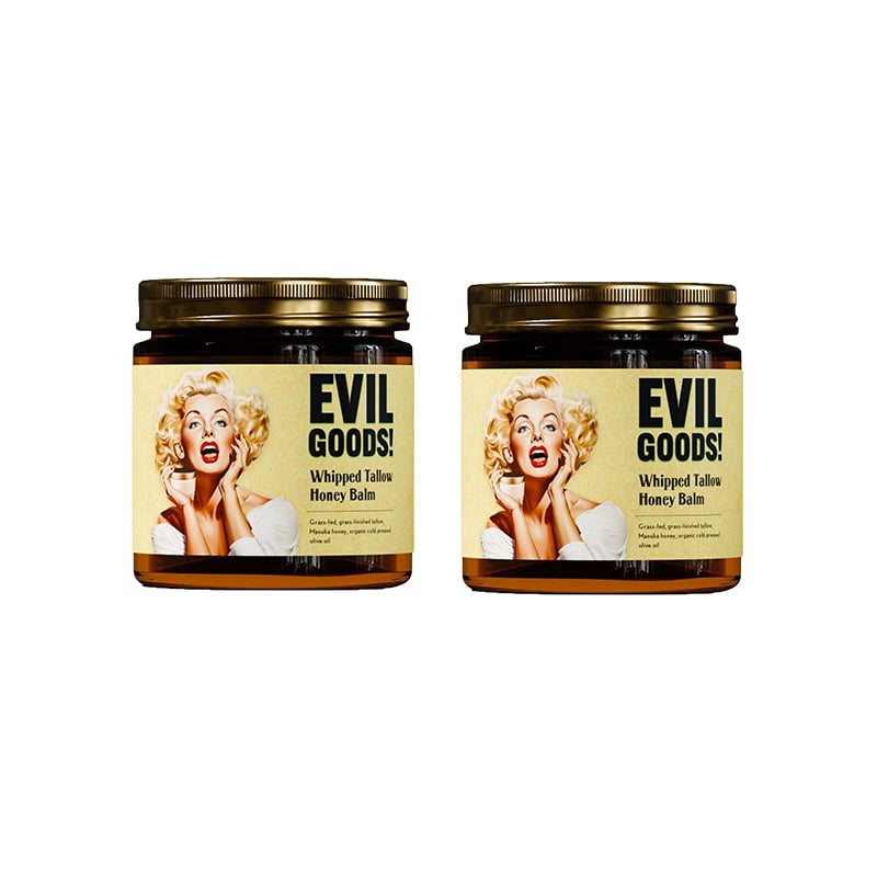 Beef Tallow and Manuka Honey Balm, Natural Skin Balm
