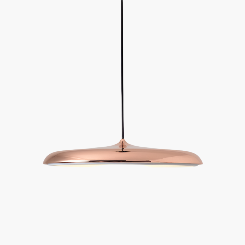 Scandinavian LED Pendant Light - Metal & Acrylic Design