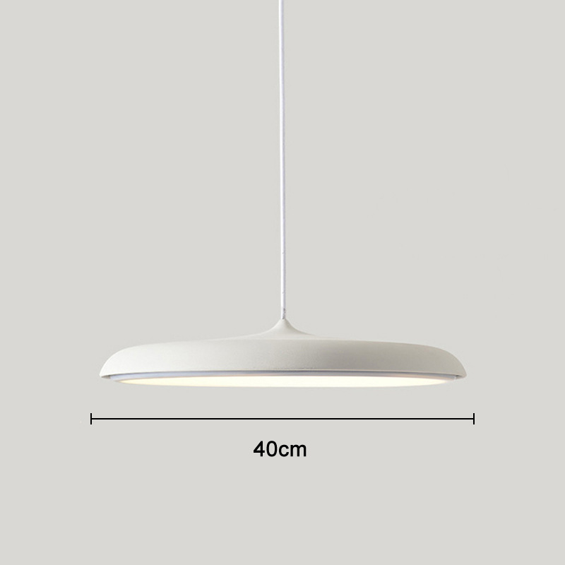 Scandinavian LED Pendant Light - Metal & Acrylic Design