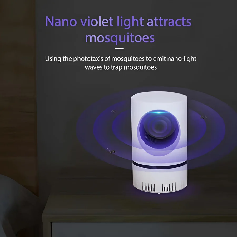 UV Light Insect Trap - Indoor/Outdoor Mosquito and Fly Catcher