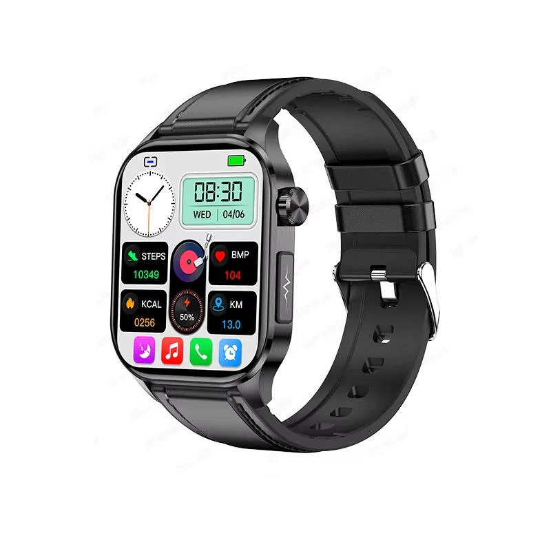 Senior Smartwatch with Heart Rate, SpO2 & Alert Feature