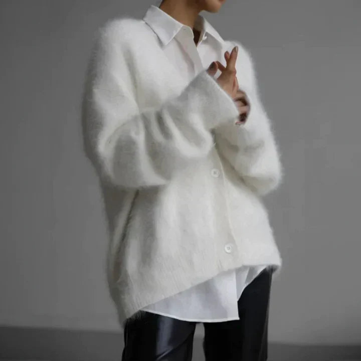 Women's Cashmere-Feel Cardigan - Ultimate Softness & Comfort