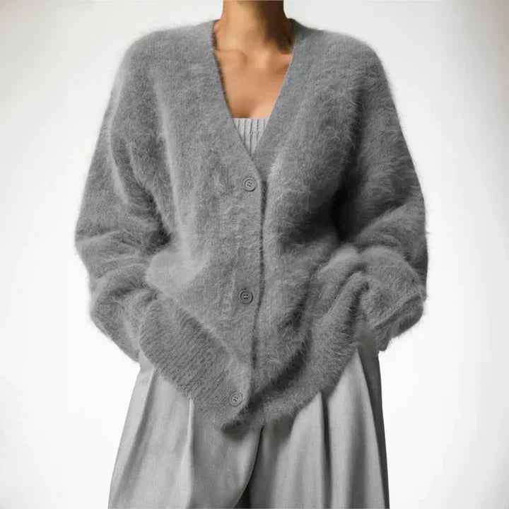 Women's Cashmere-Feel Cardigan - Ultimate Softness & Comfort