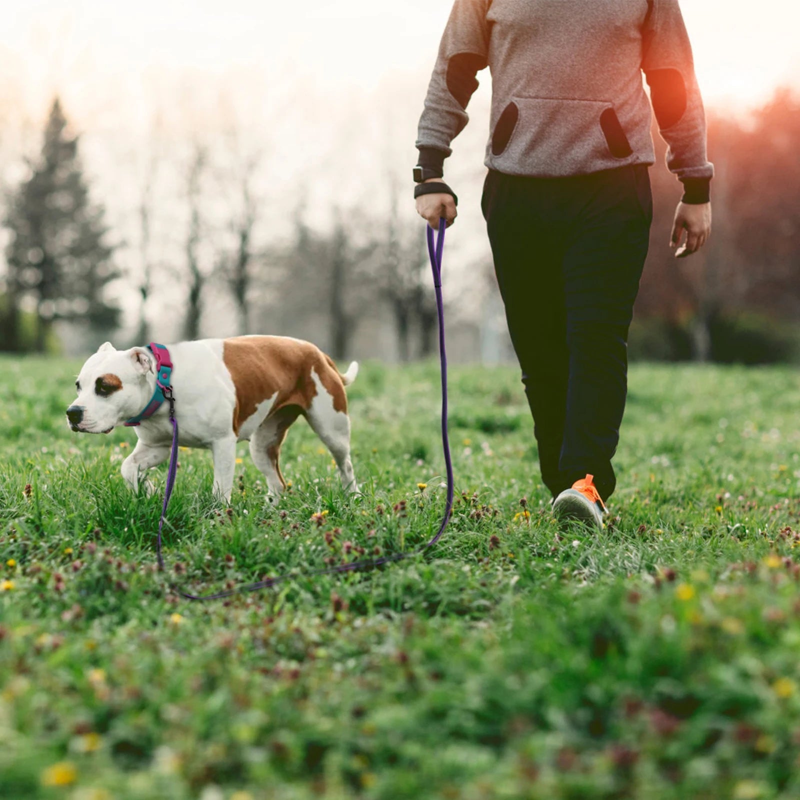 Extra Long Waterproof Dog Lead with Comfy Handle