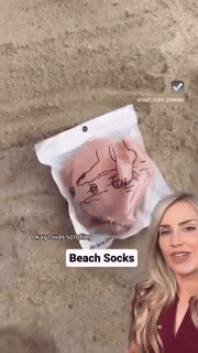 Silicone Water Socks - Non-Slip Beach and Swim Shoes