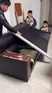 Self-Adhesive Leather Repair Patch for Furniture & Car Interiors