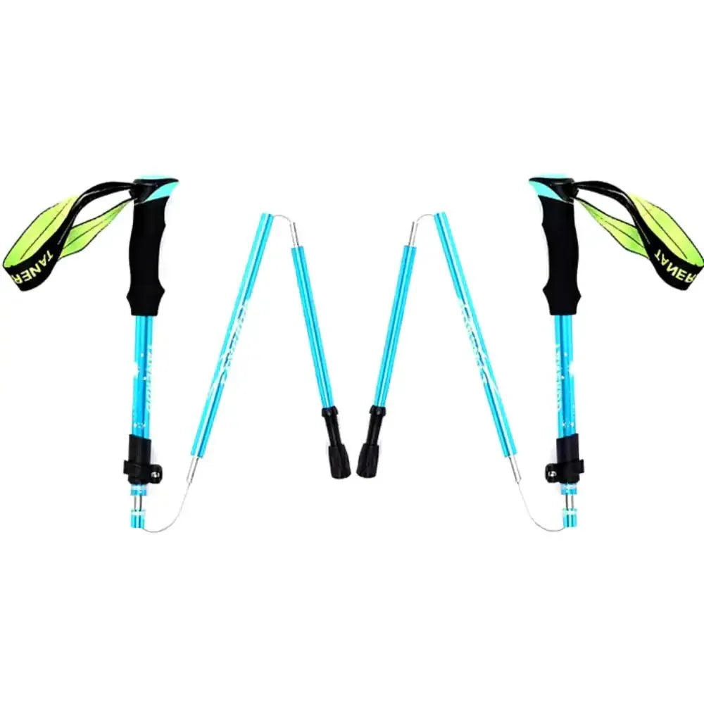 Foldable Aluminum Trekking Pole for Hiking & Trails