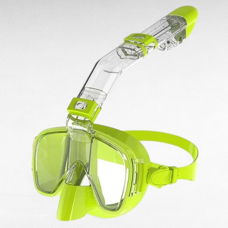 Foldable Full-Face Snorkel Mask with 180° Panoramic View