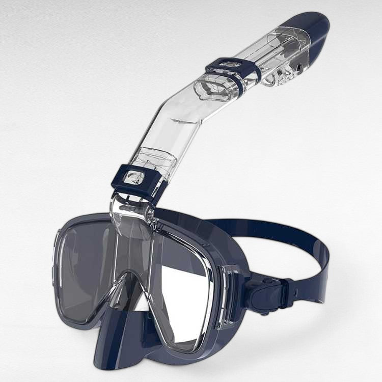 Foldable Full-Face Snorkel Mask with 180° Panoramic View
