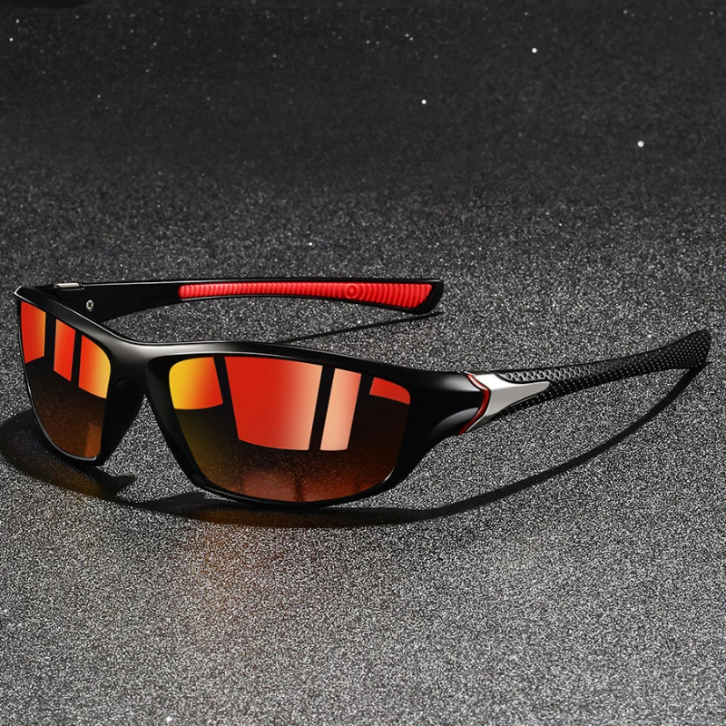 Men's Polarised UV400 Sunglasses with Lightweight Metal Frame