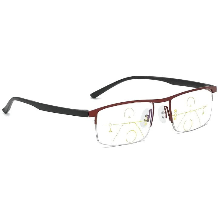Progressive Multifocal Reading Glasses – Blue Light & UV Protection