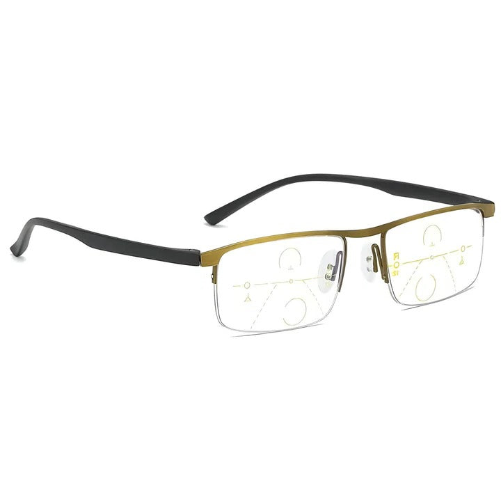Progressive Multifocal Reading Glasses – Blue Light & UV Protection