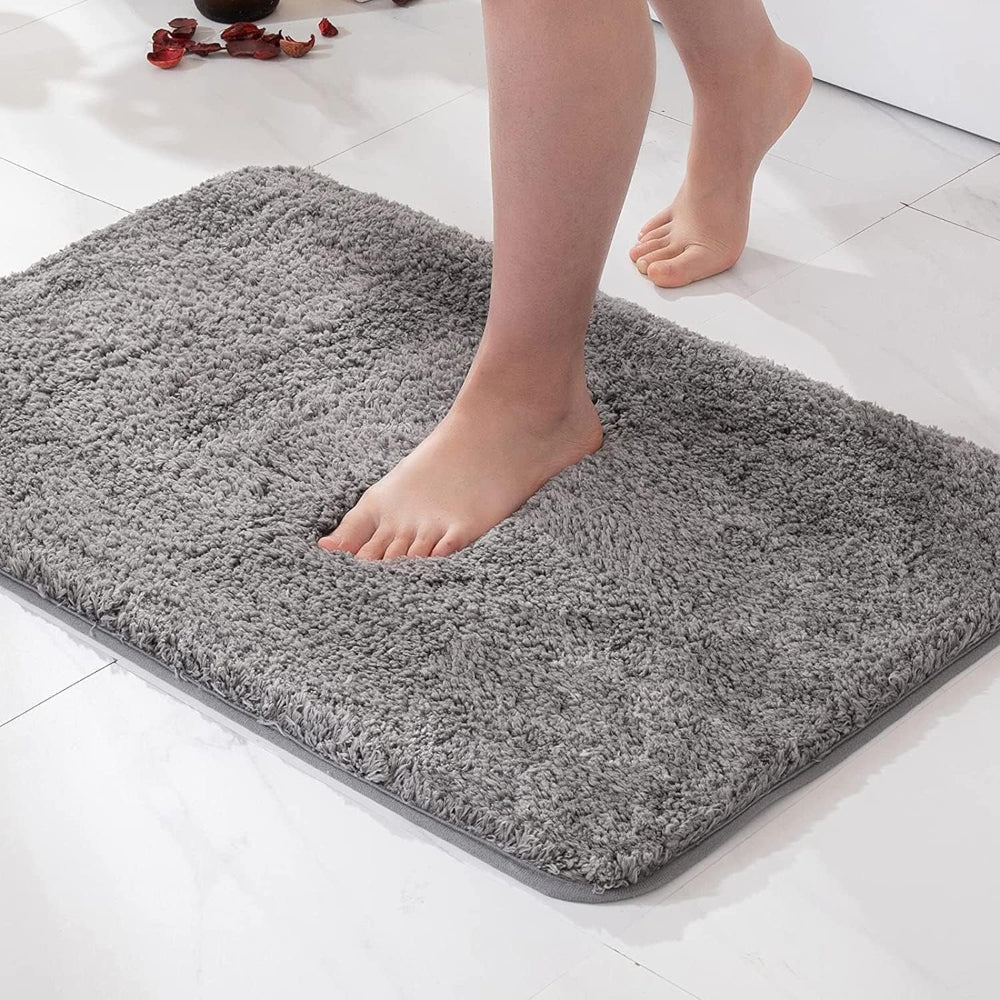 Fur & Plush Bath Rug - Ultra-Soft Absorbent Mat