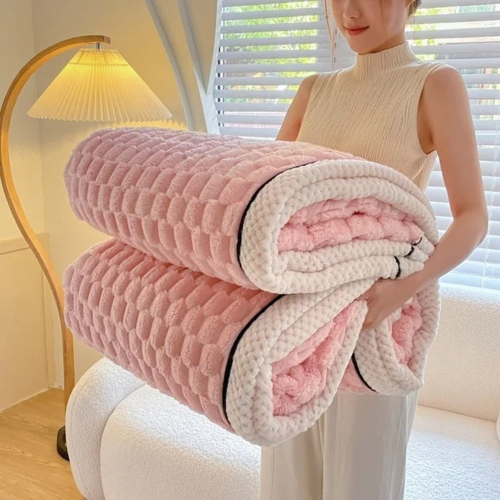 Cloud Cuddle Sherpa Fleece Blanket