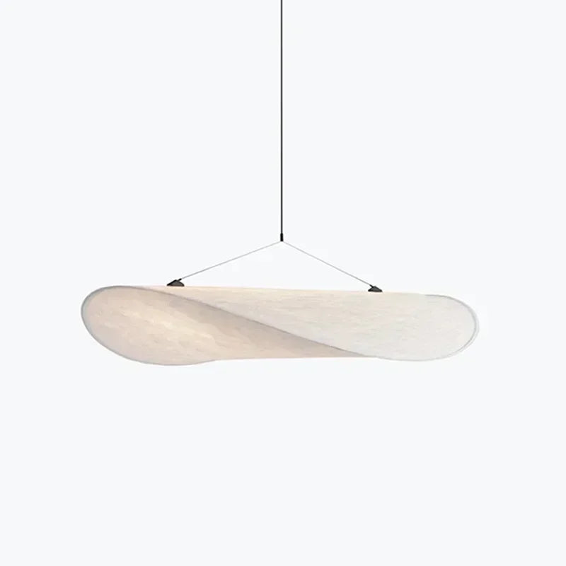 Japanese Silk Handmade Chandelier - Elegant Wave Design