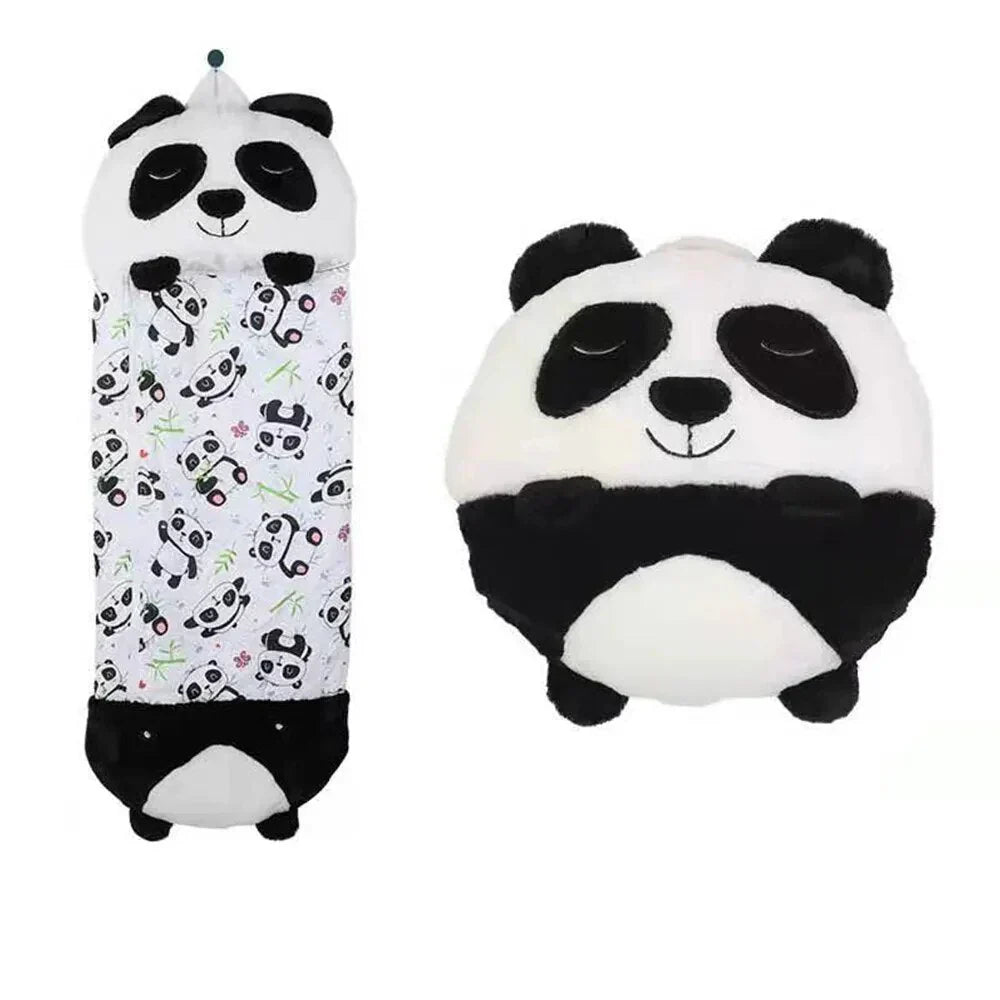 Kids' 2-in-1 Sleeping Bag & Cuddle Toy - SleepyBuddy