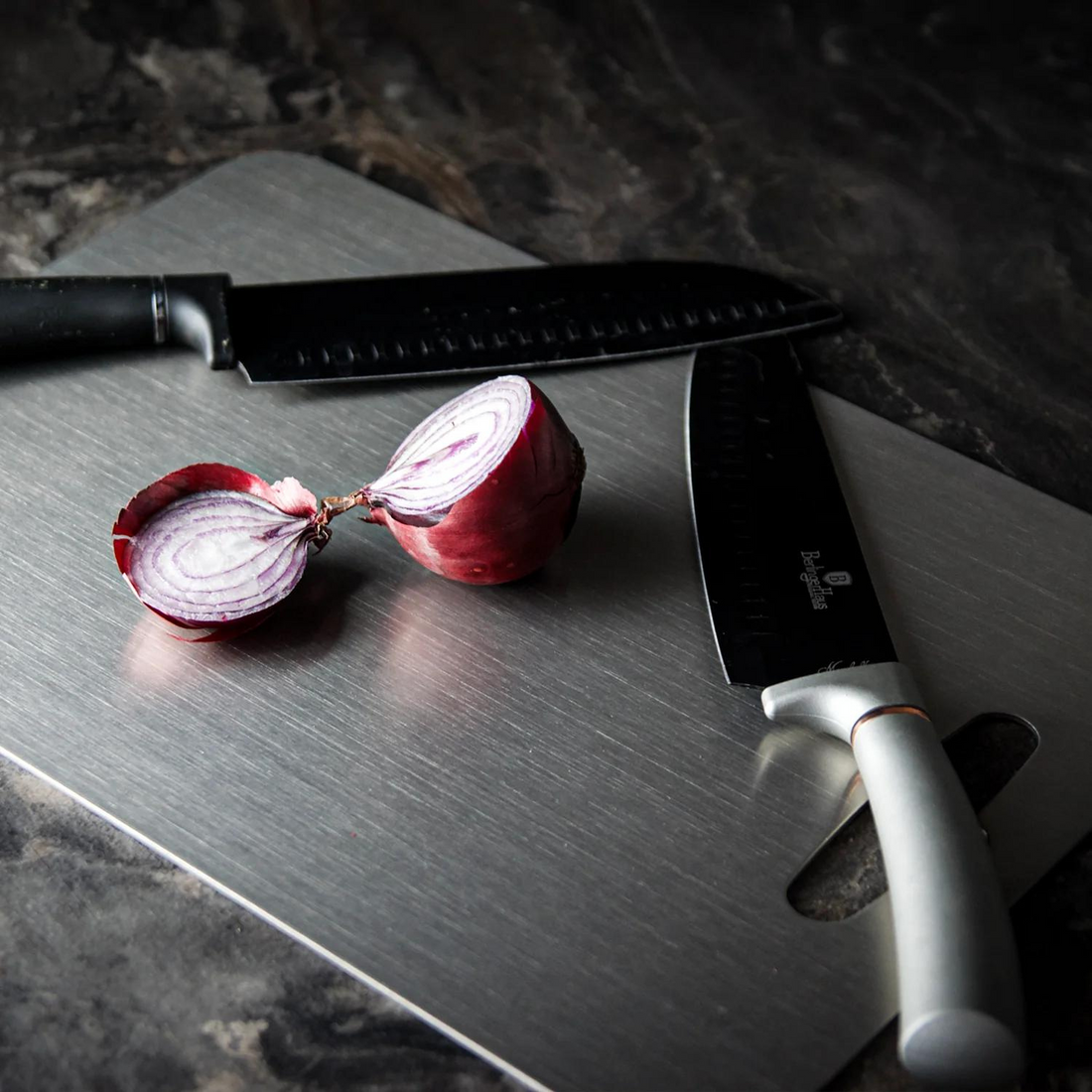 Medical-Grade Titanium Cutting Board - Non-Porous Surface