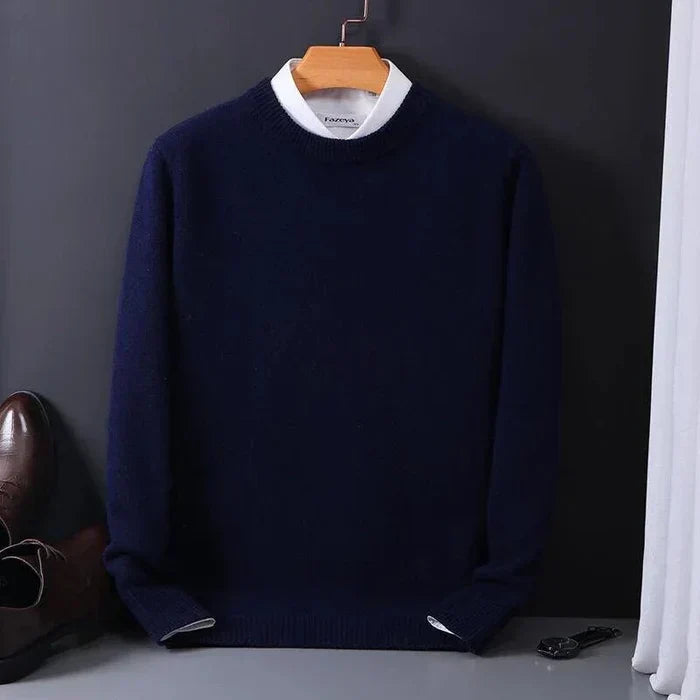 Men's Loose-Fit Luxury Knit Sweater