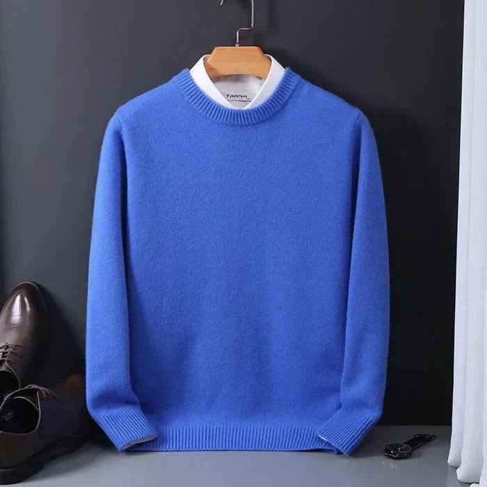 Men's Loose-Fit Luxury Knit Sweater