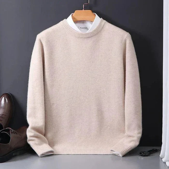 Men's Loose-Fit Luxury Knit Sweater