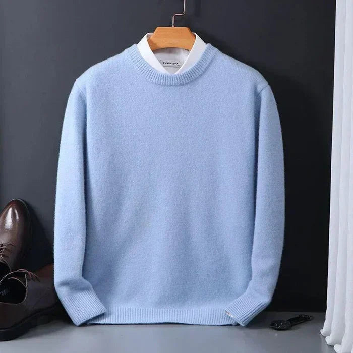 Men's Loose-Fit Luxury Knit Sweater