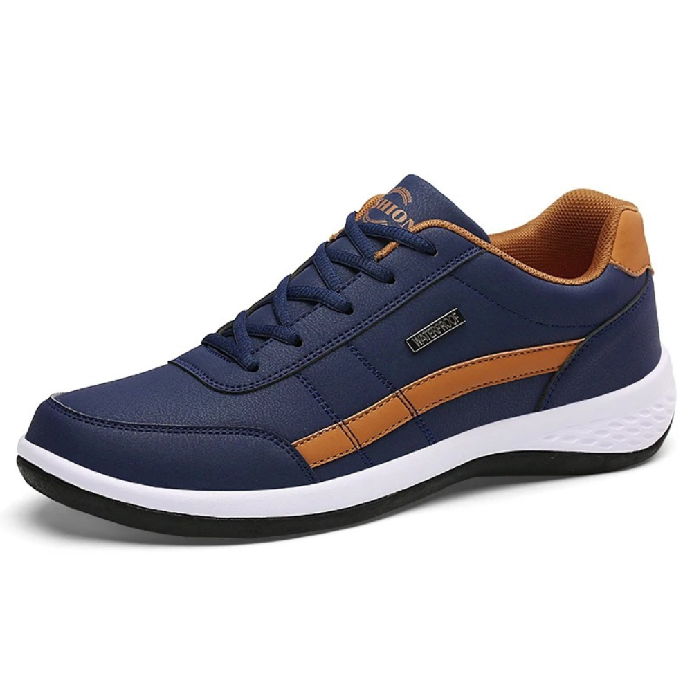 Men's Orthopedic Leather Sneakers for Comfort & Style
