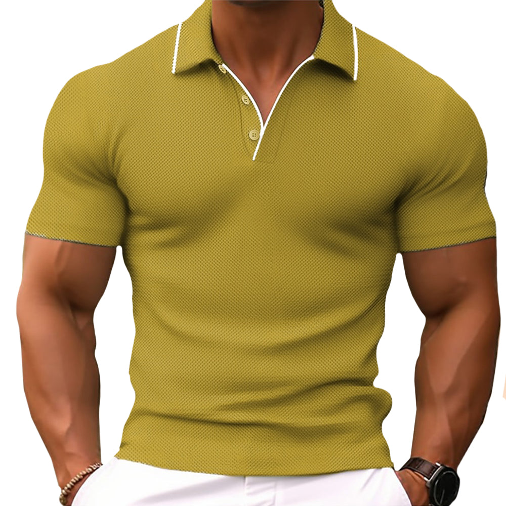 Men's Slim Fit Polo Shirt - Stylish & Comfortable