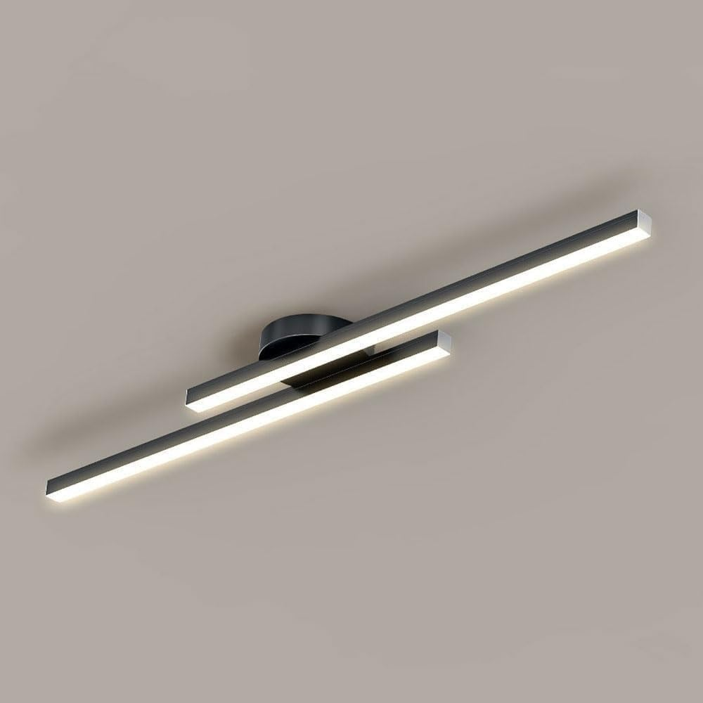 Modern Aluminium LED Semi-Flush Ceiling Light