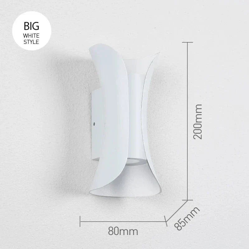 Waterproof LED Wall Light - Modern Indoor/Outdoor Design
