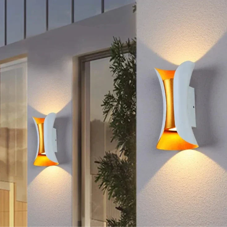 Waterproof LED Wall Light - Modern Indoor/Outdoor Design