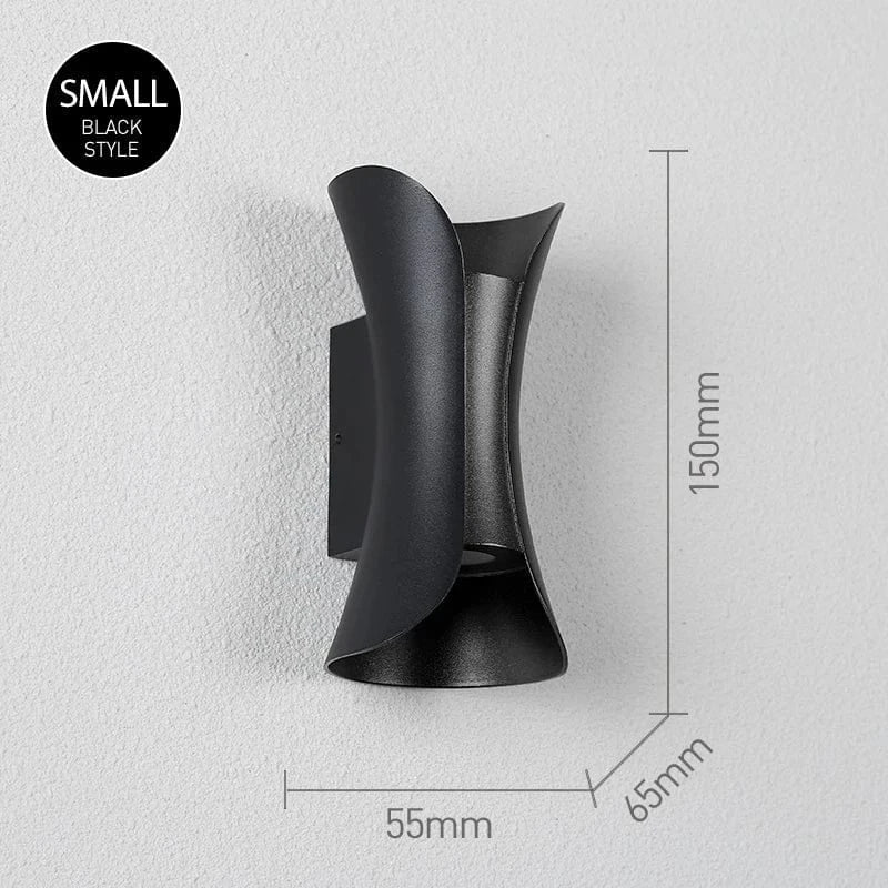 Waterproof LED Wall Light - Modern Indoor/Outdoor Design
