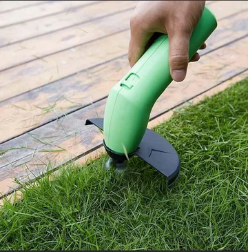 Cordless Mini Weed Trimmer – Lightweight Grass Cutter