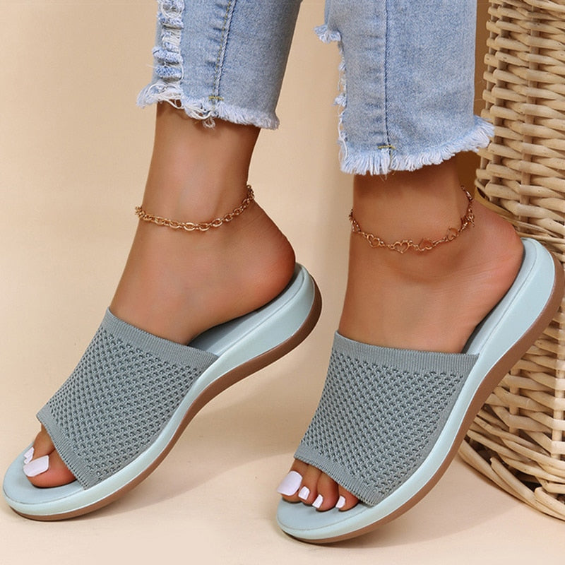 Women's Breathable Summer Orthopedic Slippers