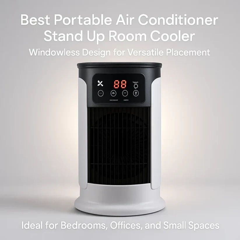 Portable Room Air Conditioner - Windowless & Energy Efficient
