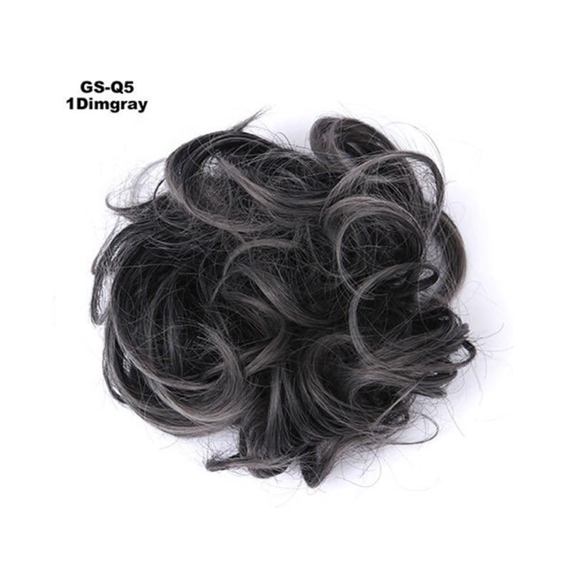 Messy Bun Faux Hair Scrunchie – Instant Updo