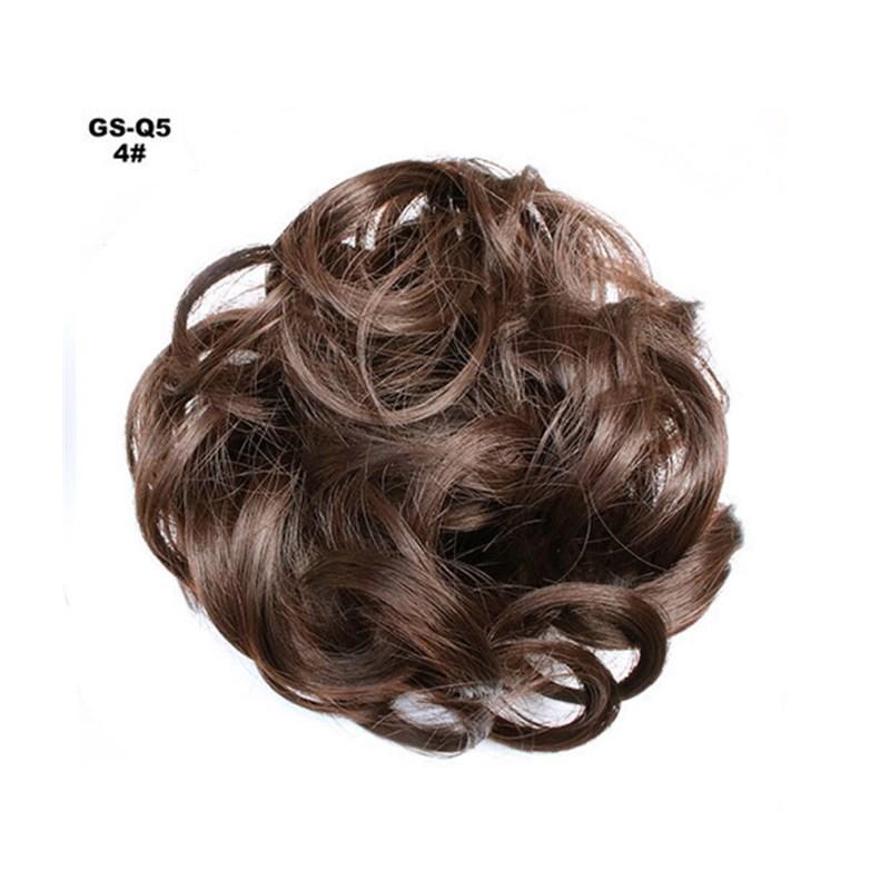 Messy Bun Faux Hair Scrunchie – Instant Updo