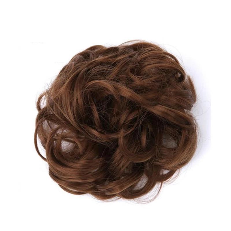 Messy Bun Faux Hair Scrunchie – Instant Updo