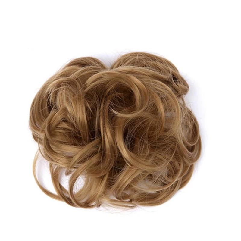 Messy Bun Faux Hair Scrunchie – Instant Updo