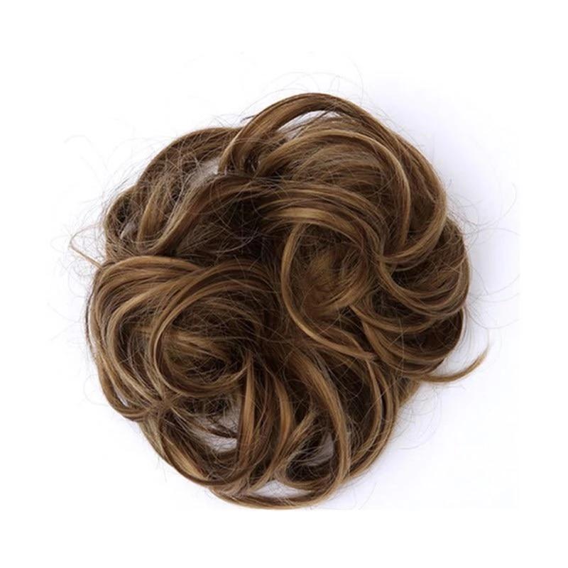 Messy Bun Faux Hair Scrunchie – Instant Updo