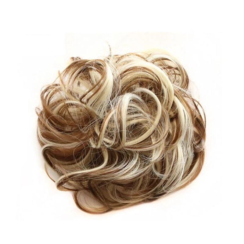 Messy Bun Faux Hair Scrunchie – Instant Updo