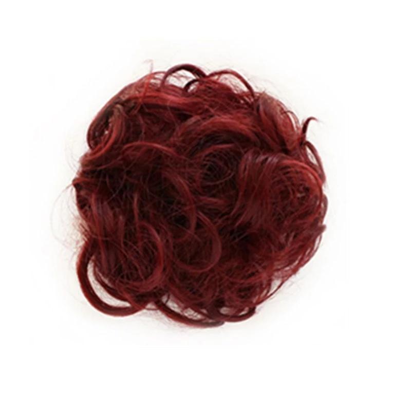 Messy Bun Faux Hair Scrunchie – Instant Updo