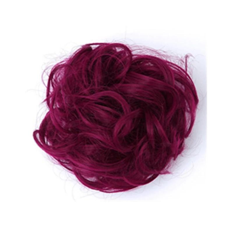 Messy Bun Faux Hair Scrunchie – Instant Updo