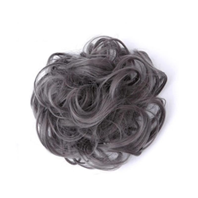 Messy Bun Faux Hair Scrunchie – Instant Updo
