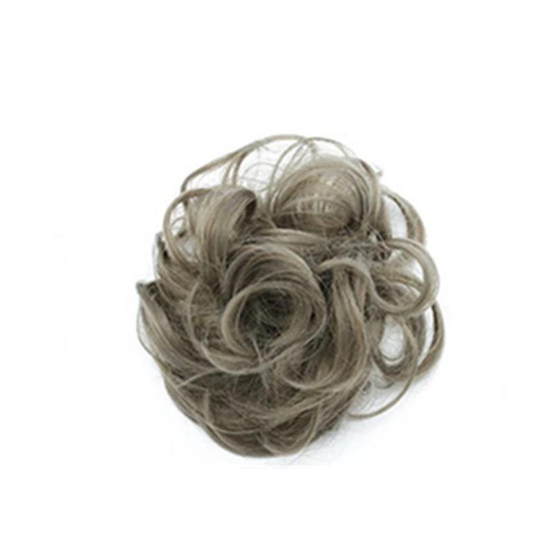 Messy Bun Faux Hair Scrunchie – Instant Updo