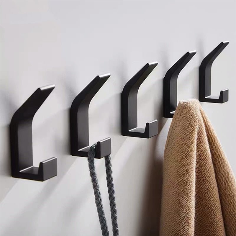 Aviro Aluminum Wall Hooks, Modern Decorative Coat Hooks