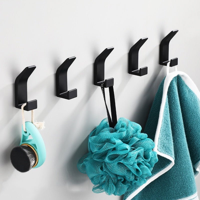 Aviro Aluminum Wall Hooks, Modern Decorative Coat Hooks