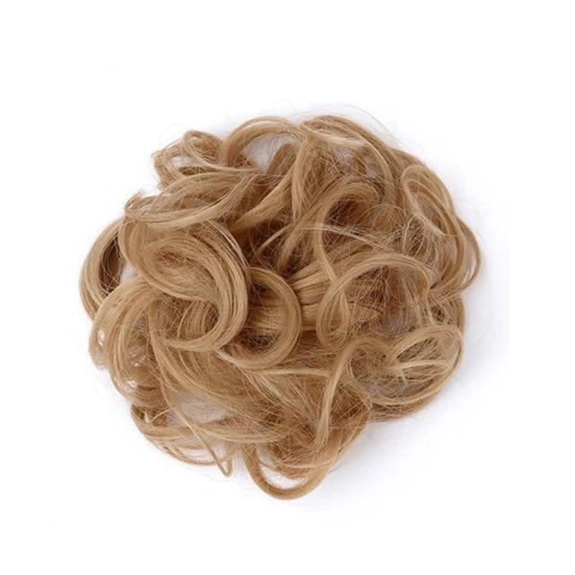Messy Bun Faux Hair Scrunchie – Instant Updo