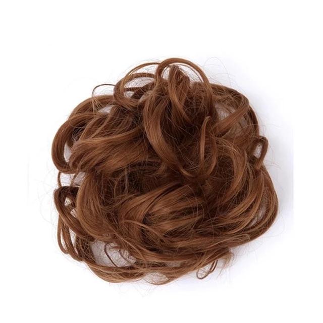 Messy Bun Faux Hair Scrunchie – Instant Updo
