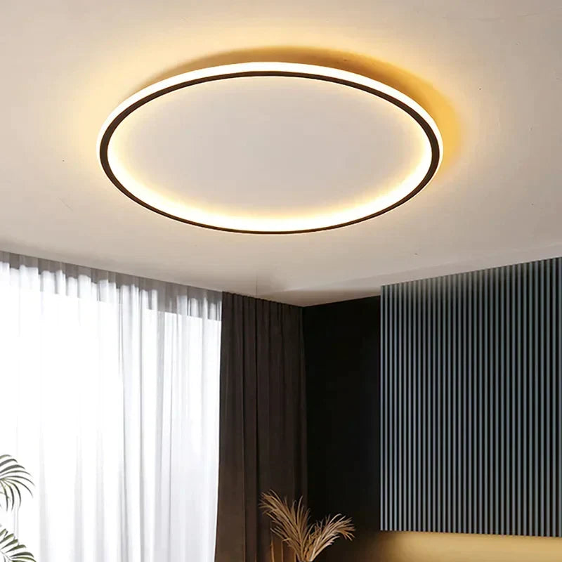 AuroraGlobe LED Ceiling Light - Scandinavian Style