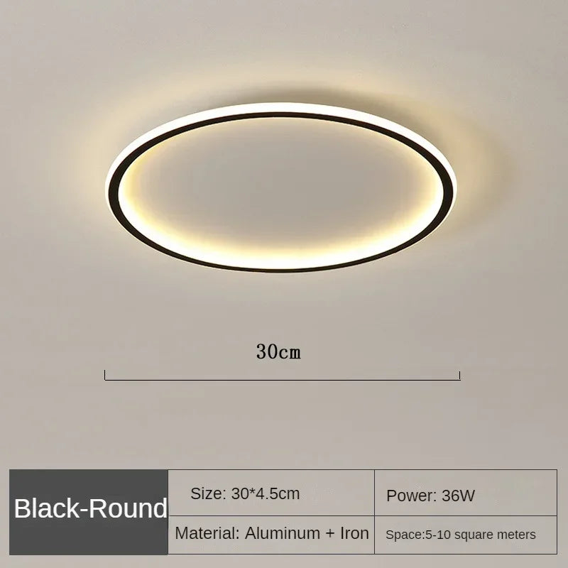 AuroraGlobe LED Ceiling Light - Scandinavian Style